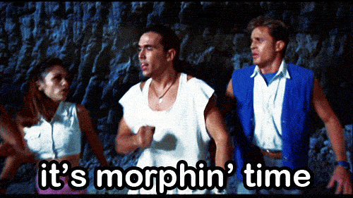 GIF Crate: It’s Morphin Time!