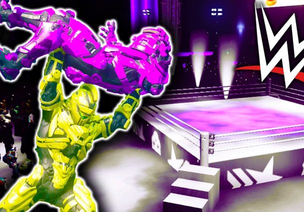 Video Vault: Wrestling in Halo 5!? Awesome Halo 5 Custom Map!