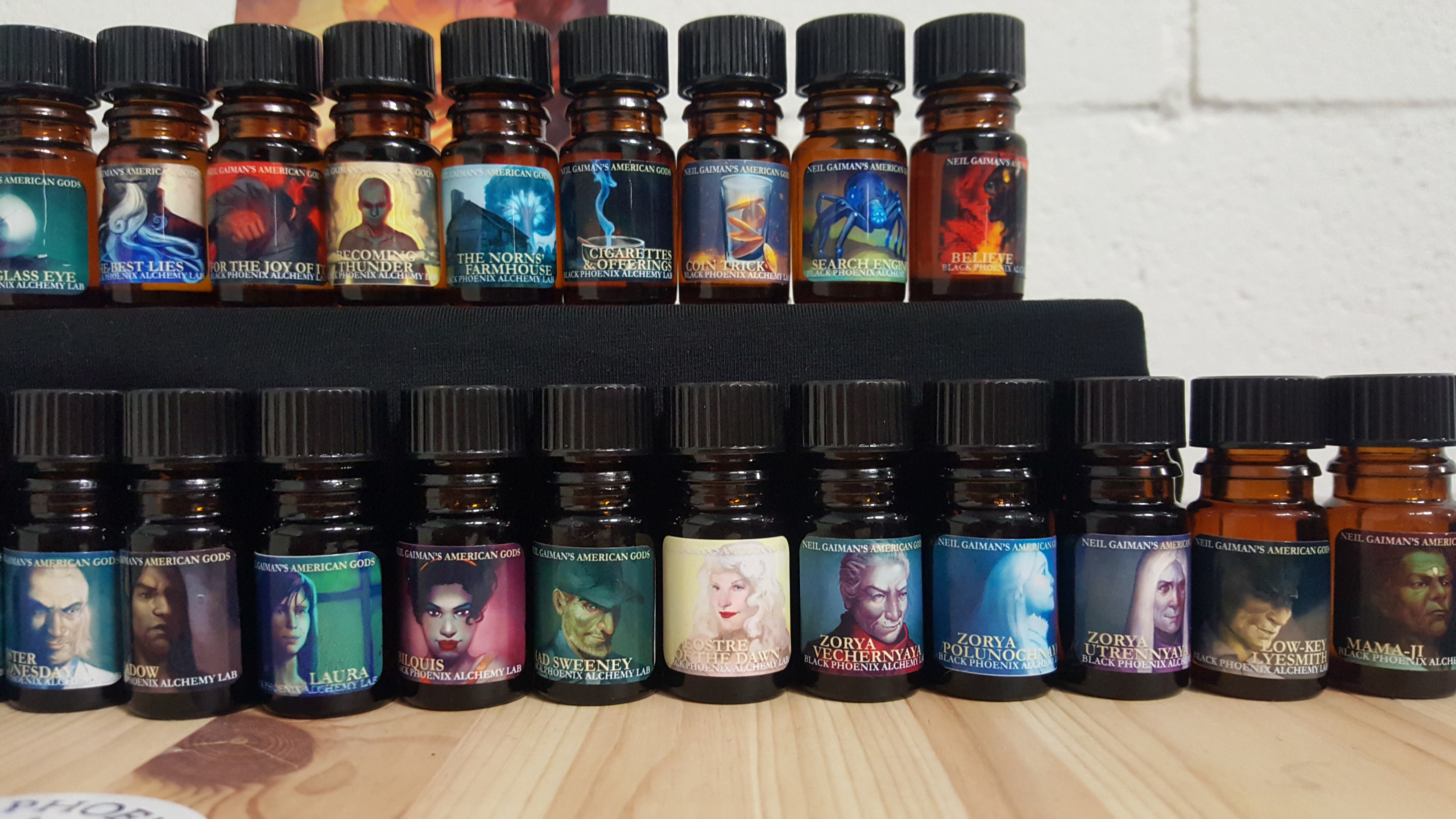 The Daily Crate | 'American Gods' Scents from Black Phoenix Alchemy Lab! WIN A Full Set!