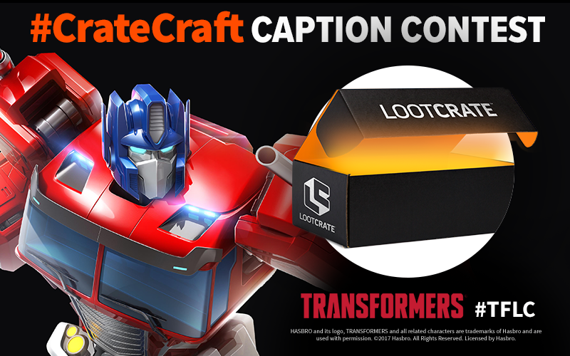 Enter to WIN!: The Transformers #CrateCraft Contest (SPOILERS)