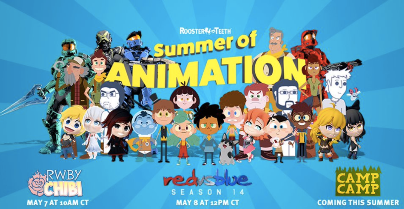 Get Ready for Rooster Teeth’s Summer of Animation!
