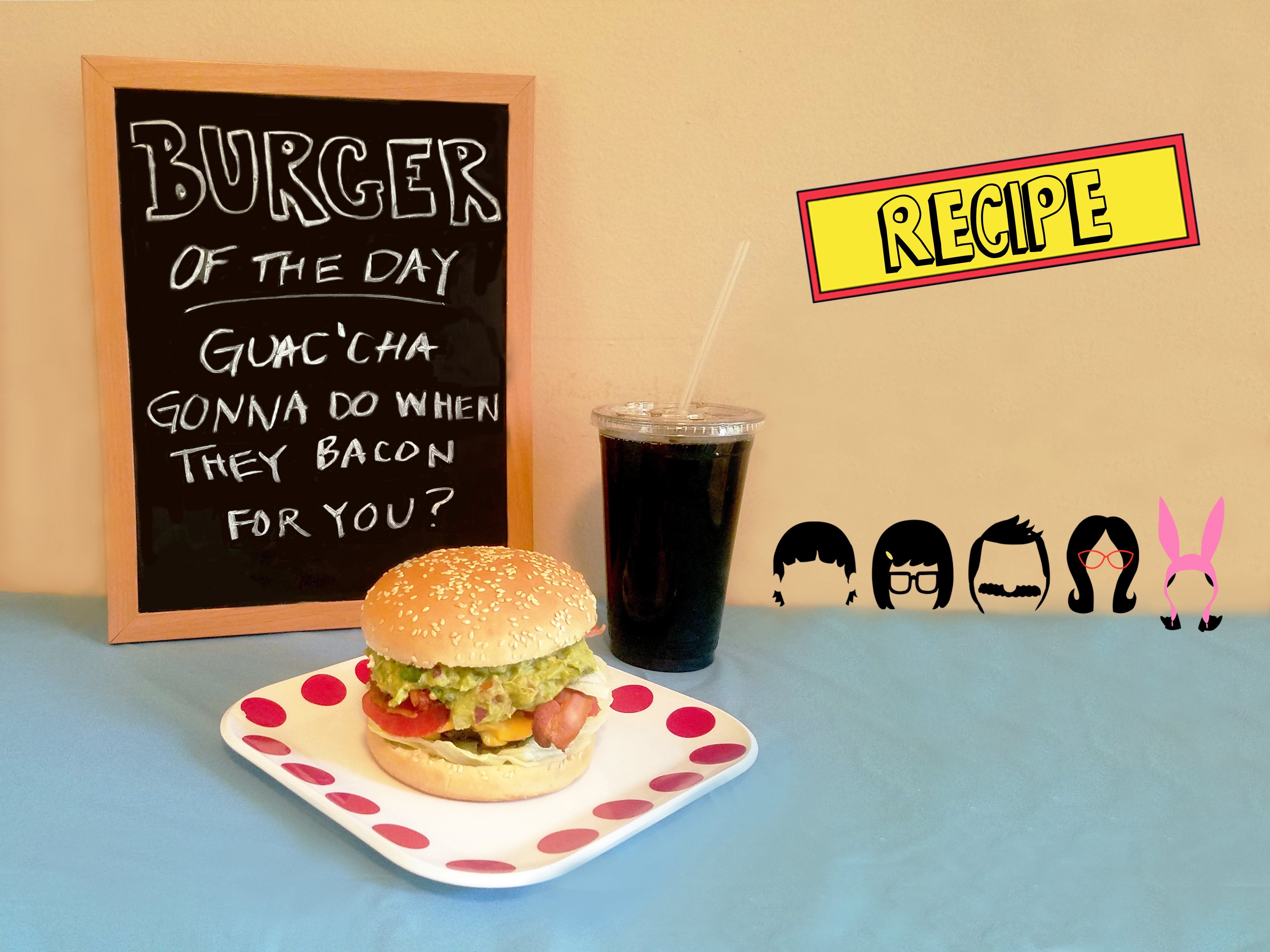 The Daily Crate | Burger Of the Month!: 'Guac'cha Gonna Do When They Bacon for You'