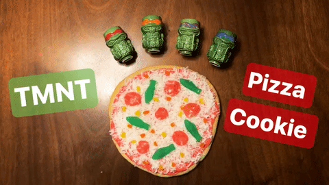 Recipe: COWABUNGA! Try this TMNT Pizza Cookie!