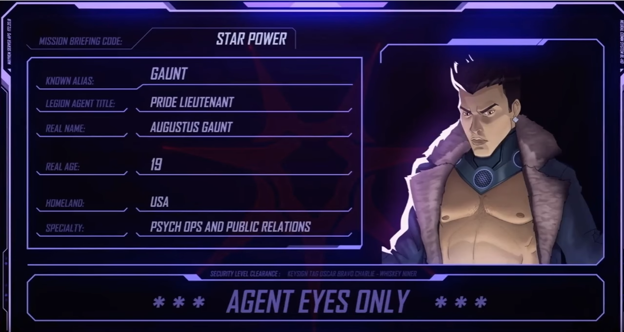 The Daily Crate | Most Obnoxious Villain Ever?: Meet 'Agents of Mayhem's August Gaunt!
