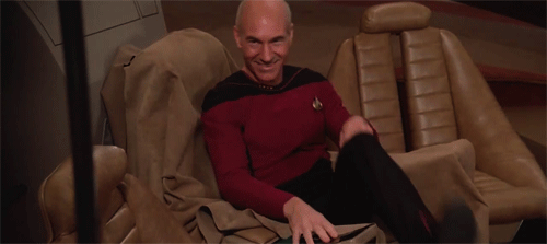 The Daily Crate | GIF Crate: Work Days with Star Trek: The Next Generation!