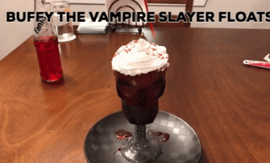 Loot Recipe: 'Buffy the Vampire Slayer' Ice Cream Floats!