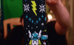 Looter Love: Thor/Loki Holiday Loot Socks!