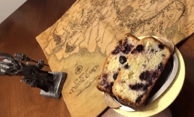 Looter Recipe: Bilbo Baggins' Blueberry Lemon Tea Cake