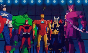 GIF Crate: Assemble the Shareable Avengers Cartoon GIFs!