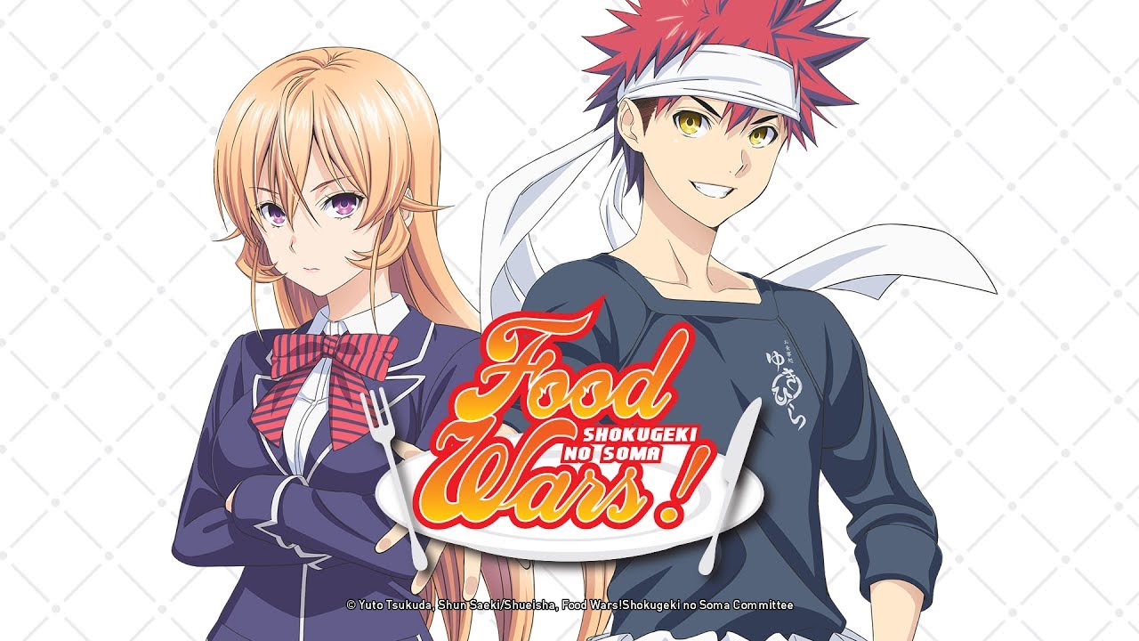 Food Wars Sōma Yukihira Patch Chef Food Anime Embroidered Iron On