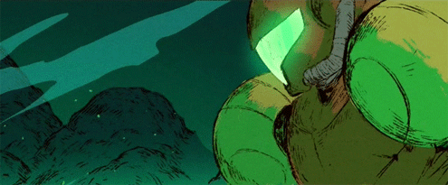 The Daily Crate | GIF Crate: Dave Rapoza's Rad Metroid Animation!