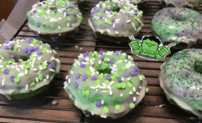 Looter Recipe: Snack, Don't Smash, With These Hulk Doughnuts!