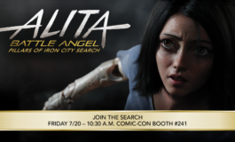 Alita: Battle Angel Pillars of Iron City Search at SDCC!