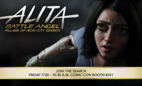 Alita: Battle Angel Pillars of Iron City Search at SDCC!
