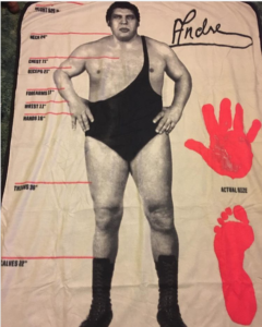 The Daily Crate | Looter Love: WWE Andre the Giant Fleece Blanket!