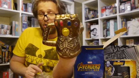 Looter Love: Marvel Gear + Goods: Infinity War Gauntlet Mug!