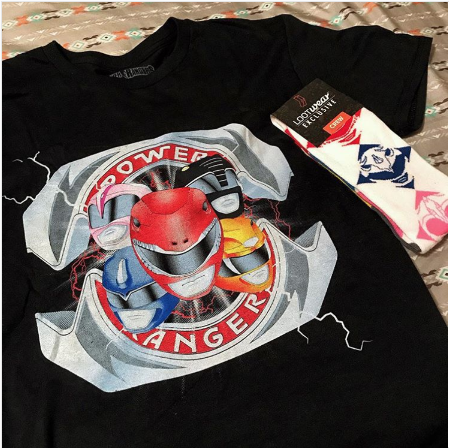 The Daily Crate | Looter Love: Loot Wear Power Rangers Tee