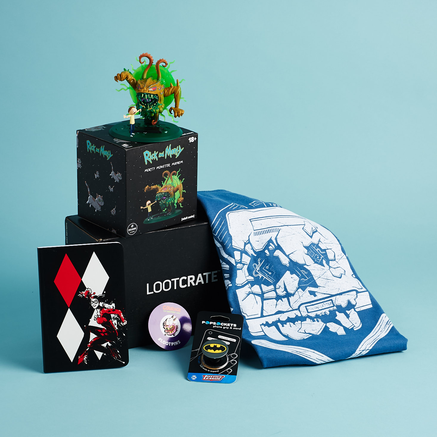 loot crate rick and morty figure
