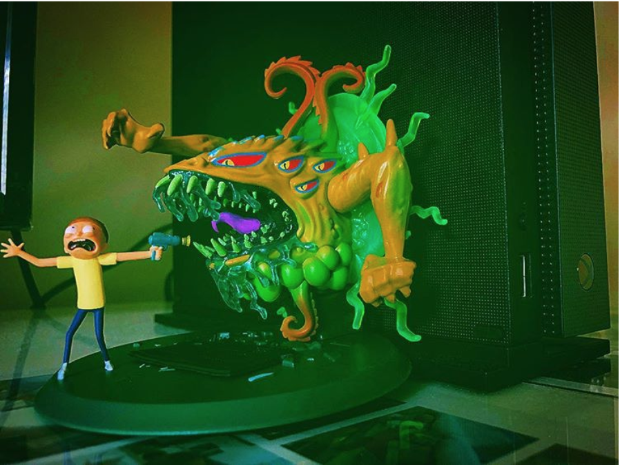 loot crate rick and morty figure