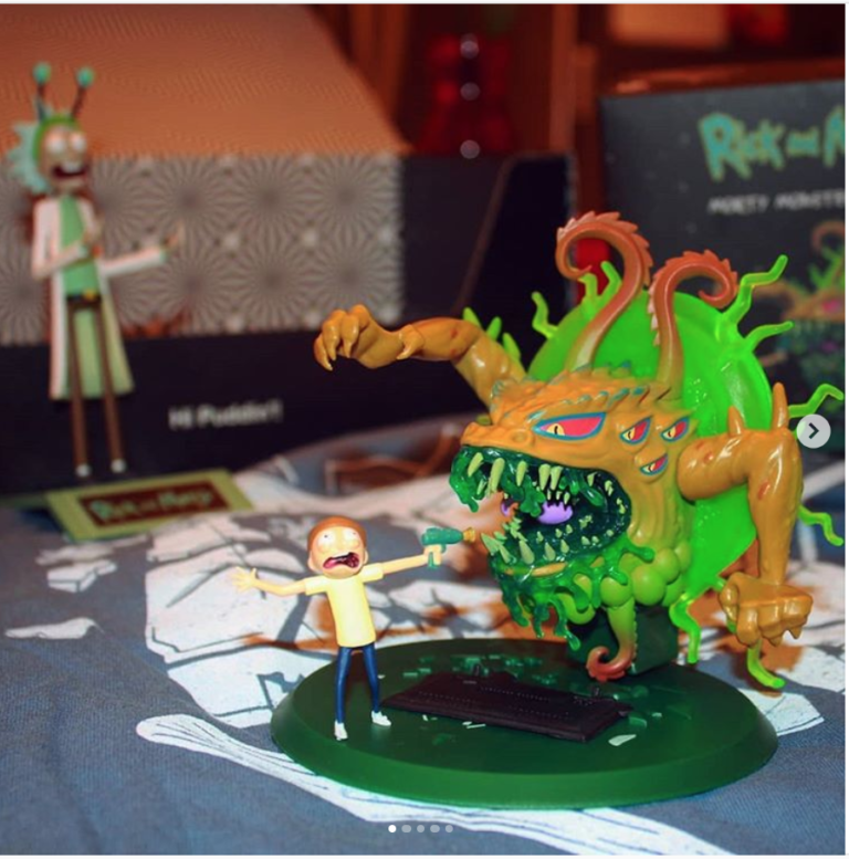 loot crate rick and morty figure