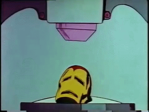 The Daily Crate | GIF Crate: How Far We've Come! The '66 Iron Man Cartoon!
