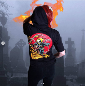 The Daily Crate | Looter Love: Loot Wearable Ghost Rider Hoodie