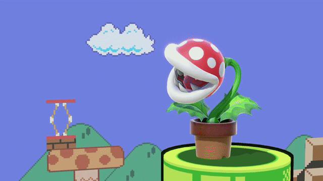 Feature: Trolling with Piranha Plant in Smash Bros!