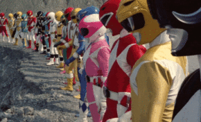 Feature: The Power Rangers of the 90's. JUST the 90's!!!