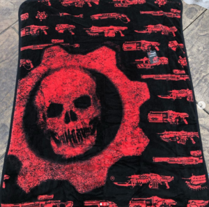 The Daily Crate | Looter Love: Loot Gaming Gears of War Blanket