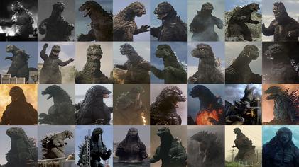 GIF Crate: Godzilla Through The Years!