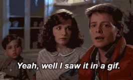 GIF Crate: Back to the Future Reactions!