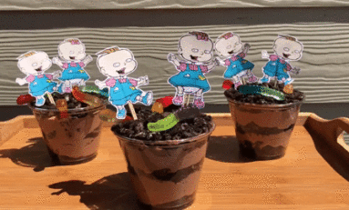 Looter Recipe: Phil + Lil's Mud-Pie Pudding Cups!