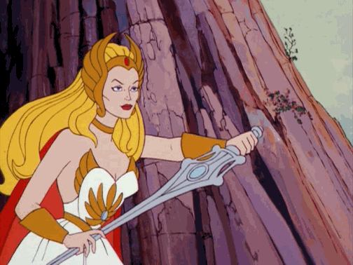 The Daily Crate | GIF Crate: The Best of She-Ra, Then and Now!