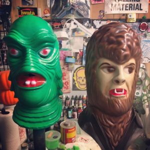 The Daily Crate | Interview with Universal Monster Masks Sculptor Mark Enright