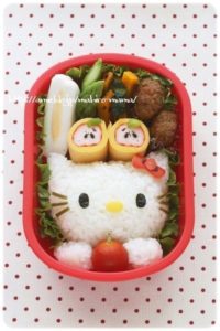 Hello Kitty Bento Lunch Idea