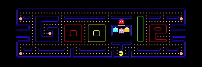 Google Brings the Coolest Doodle Ever! A Playable Pac-Man Game!