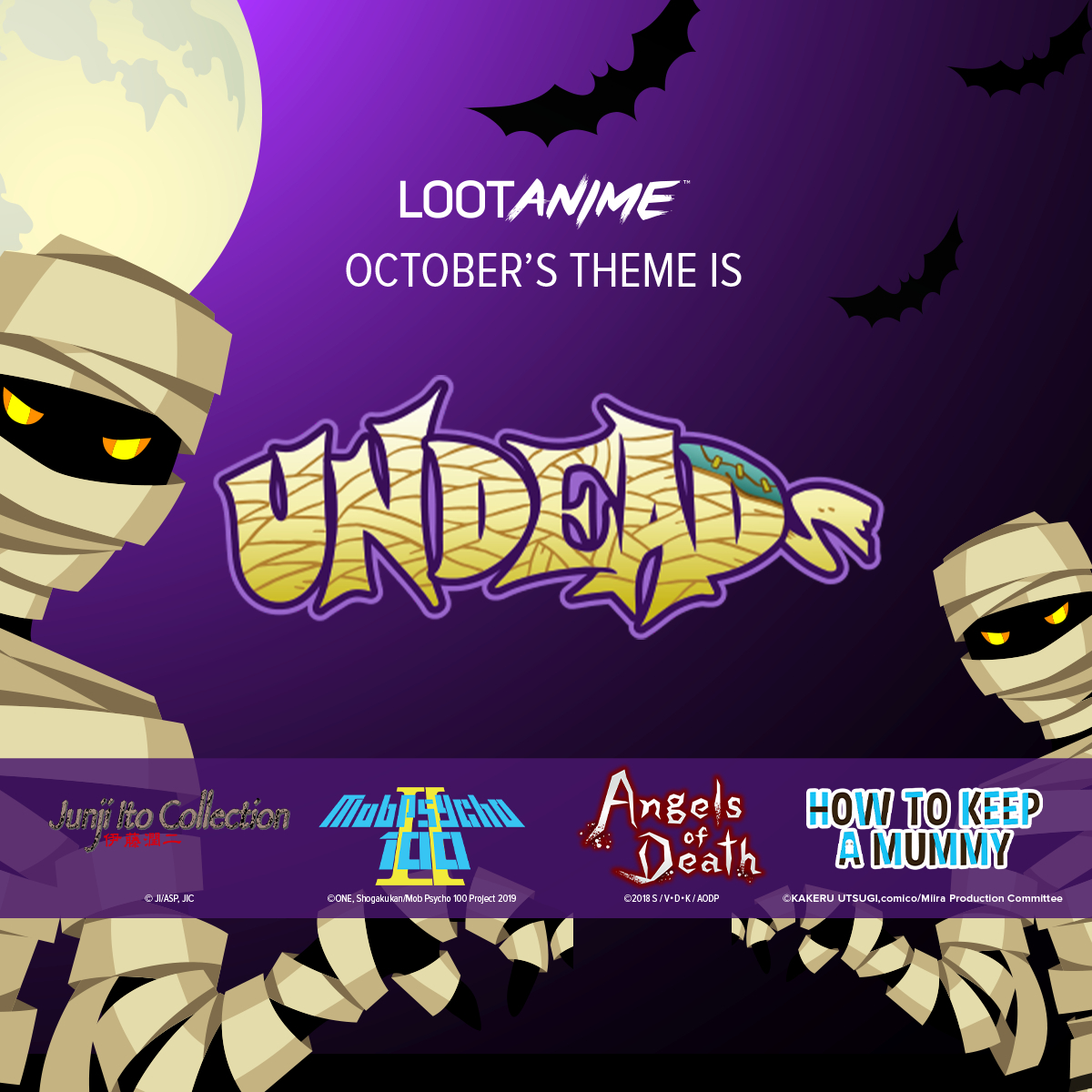 The Daily Crate | THEME REVEAL: The New Themes For Loot Anime and Loot Gaming Are Spoooooky!