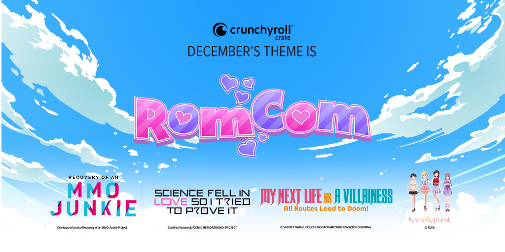 The Daily Crate | CRUNCHYROLL CRATE: Let's Talk About Our "ROMCOM" Crate!