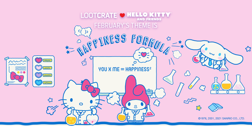 The Daily Crate | THEME REVEAL: Crunchyroll, Hello Kitty, and Deadpool!