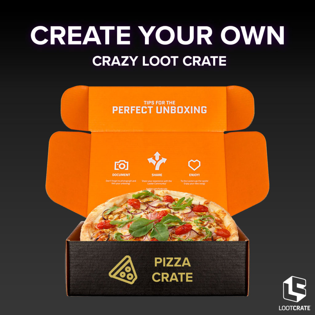 Loot Crate: Build your own custom crate!