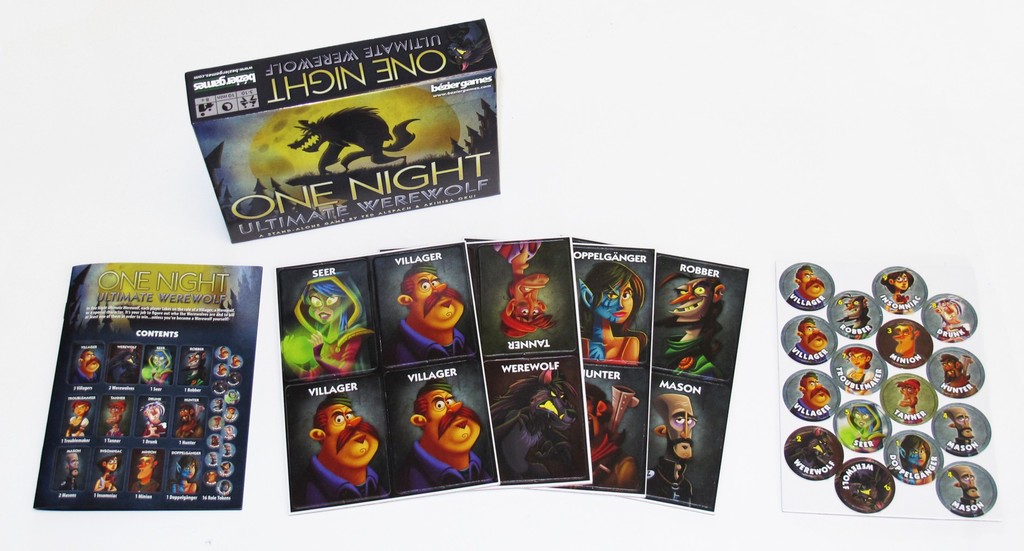 One Night Ultimate Werewolf Board Game