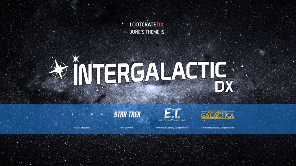 The Daily Crate | THEME REVEAL: Go INTERGALACTIC with this month's Loot Crate, Loot Crate DX, and Wear!