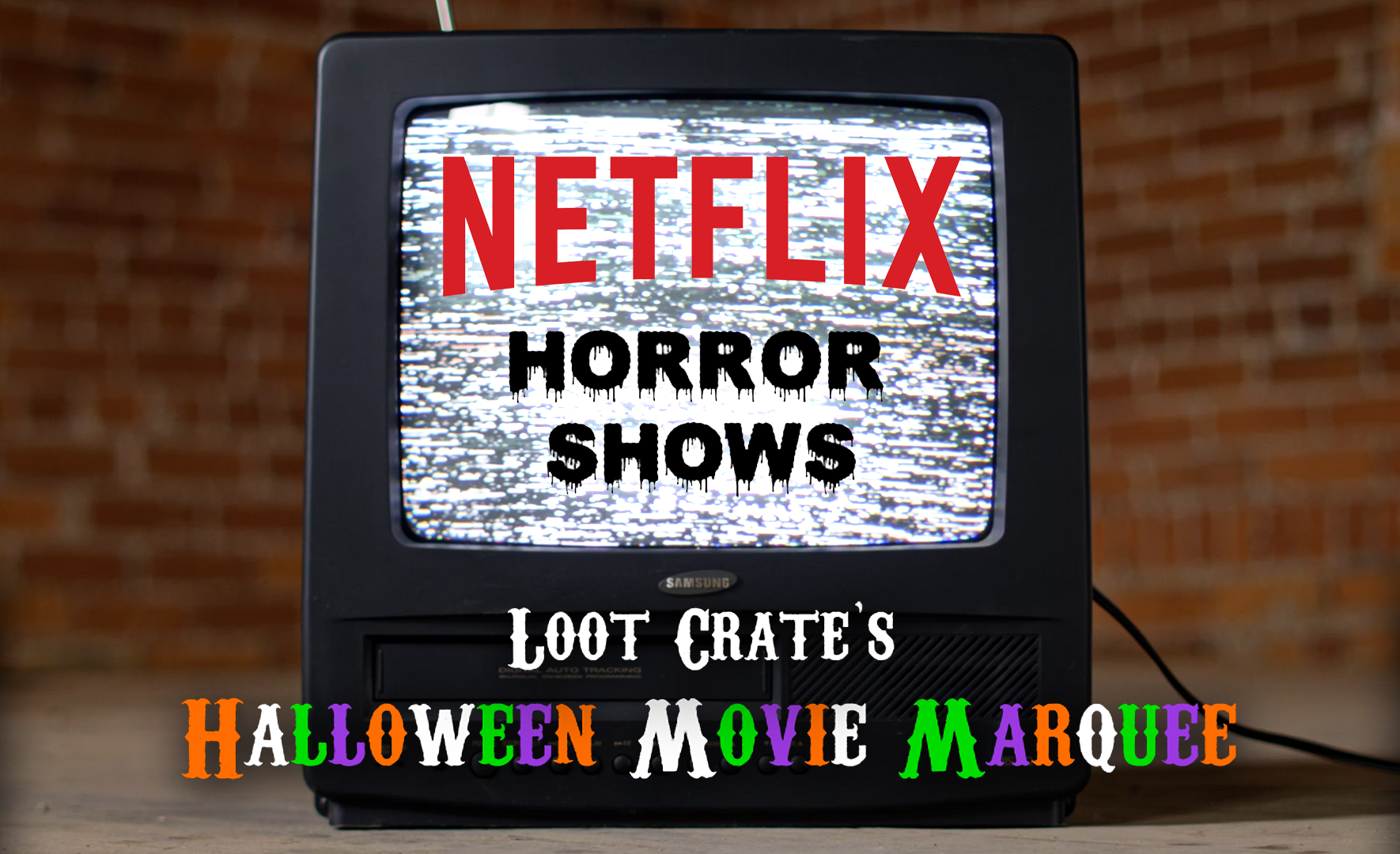 The Daily Crate | Halloween Movie Marquee: Netflix Horror Shows