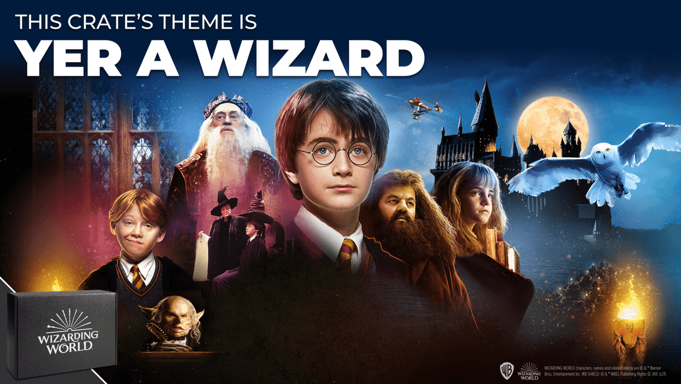 THEME REVEAL: Wizarding World Crate “Yer a Wizard!”