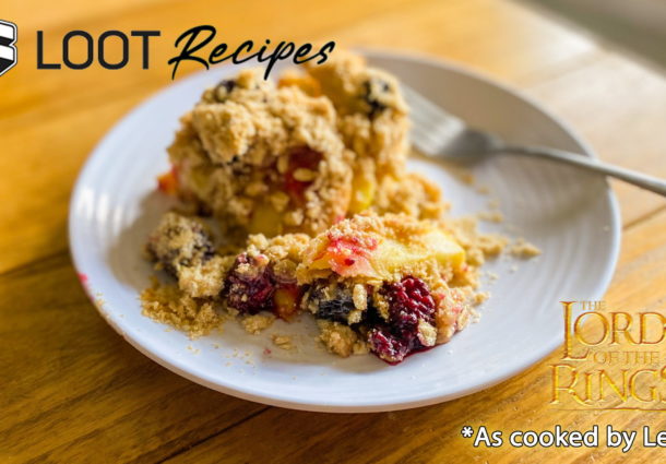 Looter Recipe: Celebrate Hobbit Day with this Apple and Blackberry Cake!