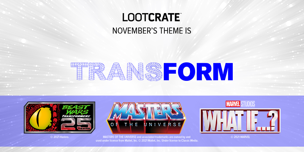 Theme Reveal Loot Crate